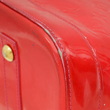 Louis Vuitton Rouge Grenadine Monogram Vernis Alma GM Bag