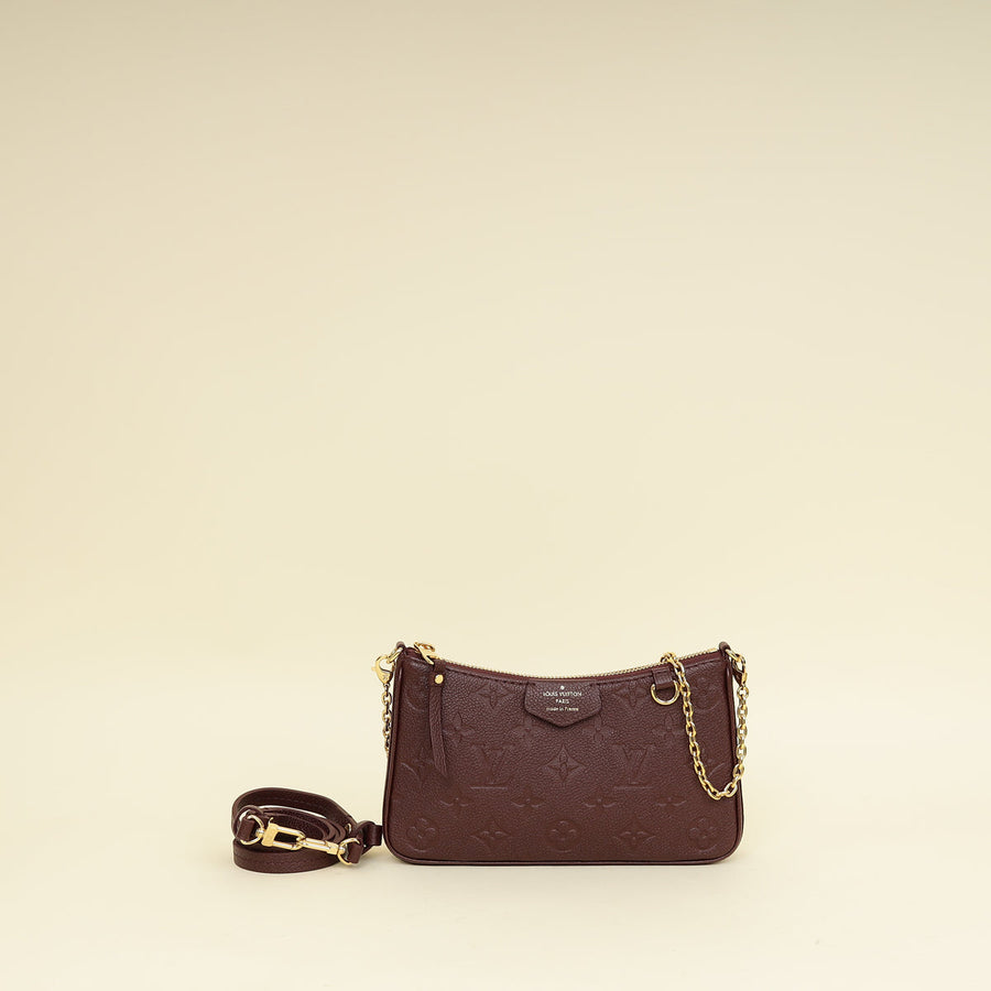 Louis Vuitton Wine Monogram Easy Pouch