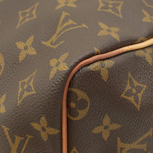 Louis Vuitton Brown Monogram Keepall Bandouliere 45 Bag W/ A.N Initials on Leather Tag