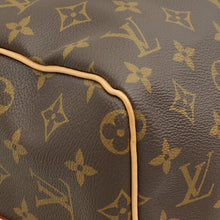 Louis Vuitton Brown Monogram Keepall Bandouliere 45 Bag W/ A.N Initials on Leather Tag