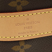 Louis Vuitton Brown Monogram Keepall Bandouliere 45 Bag W/ A.N Initials on Leather Tag