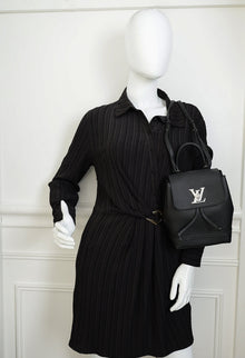 Louis Vuitton Black LockMe Backpack Bag