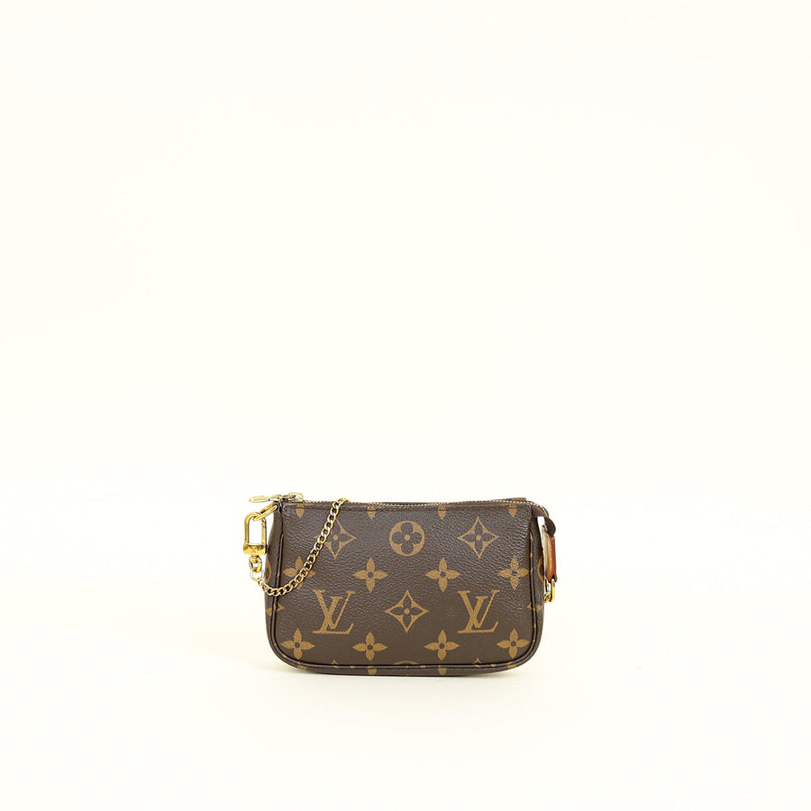Louis Vuitton Brown Mini Pochette Accessoires
