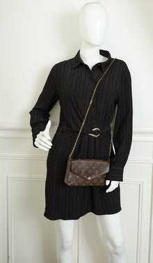 Louis Vuitton Bicolor Pochette Félicie Bag