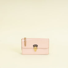 Louis Vuitton Pink Monogram Cherry Wood Chain Wallet