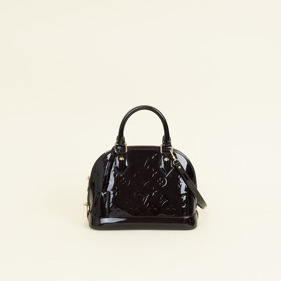 Louis Vuitton Amarante Monogram Vernis Alma BB Bag