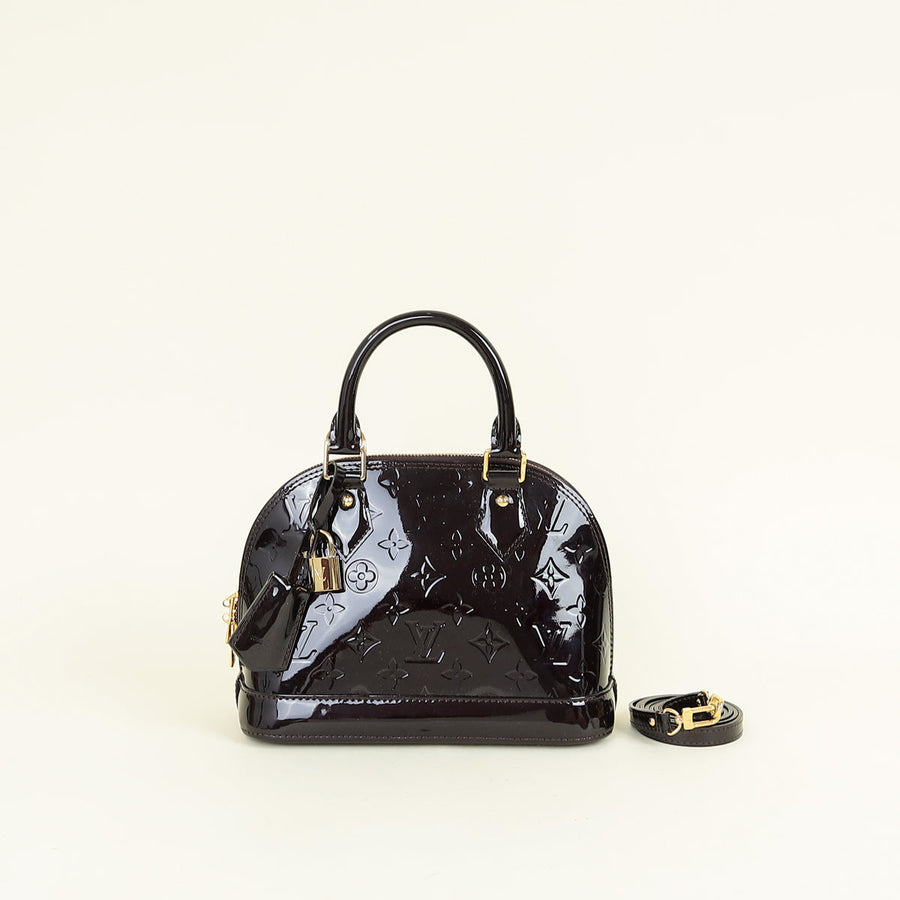 Louis Vuitton Amarante Monogram Vernis Alma BB Bag