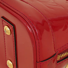 Louis Vuitton Framboise Monogram Vernis Alma BB Bag