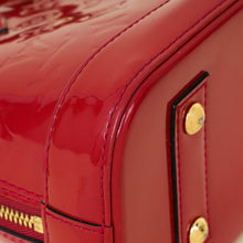 Louis Vuitton Framboise Monogram Vernis Alma BB Bag
