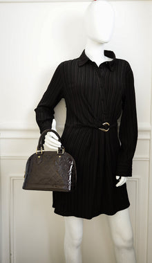 Louis Vuitton Amarante Monogram Vernis Alma BB Bag