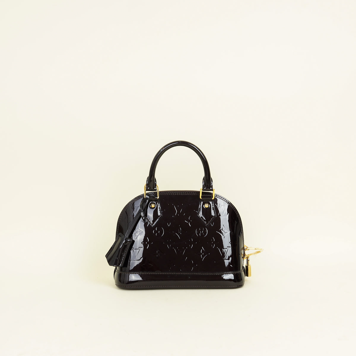 Louis Vuitton Amarante Monogram Vernis Alma BB Bag
