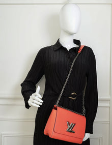 Louis Vuitton Orange Twist MM Bag