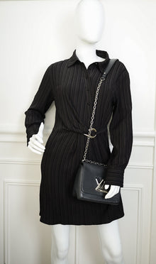 Louis Vuitton Black Twist PM Bag