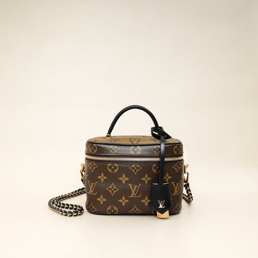 Louis Vuitton Brown Reverse Monogram Vanity PM Bag
