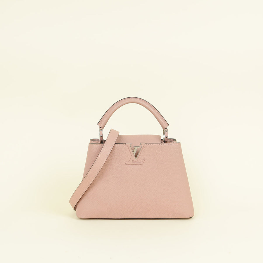 Louis Vuitton Rose Ballerine Capucines BB Bag