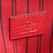 Louis Vuitton Red Monogram Empreinte Pochette Metis Bag