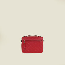 Louis Vuitton Red Monogram Empreinte Pochette Metis Bag