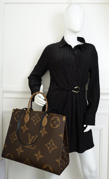 Louis Vuitton Monogram Reverse Onthego GM Bag
