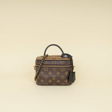 Louis VUitton Black Monogram Reverse Vanity PM Bag