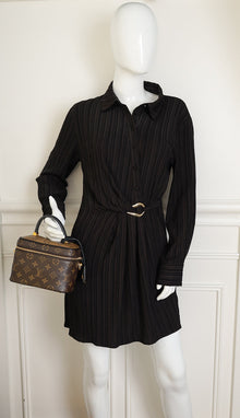 Louis VUitton Black Monogram Reverse Vanity PM Bag