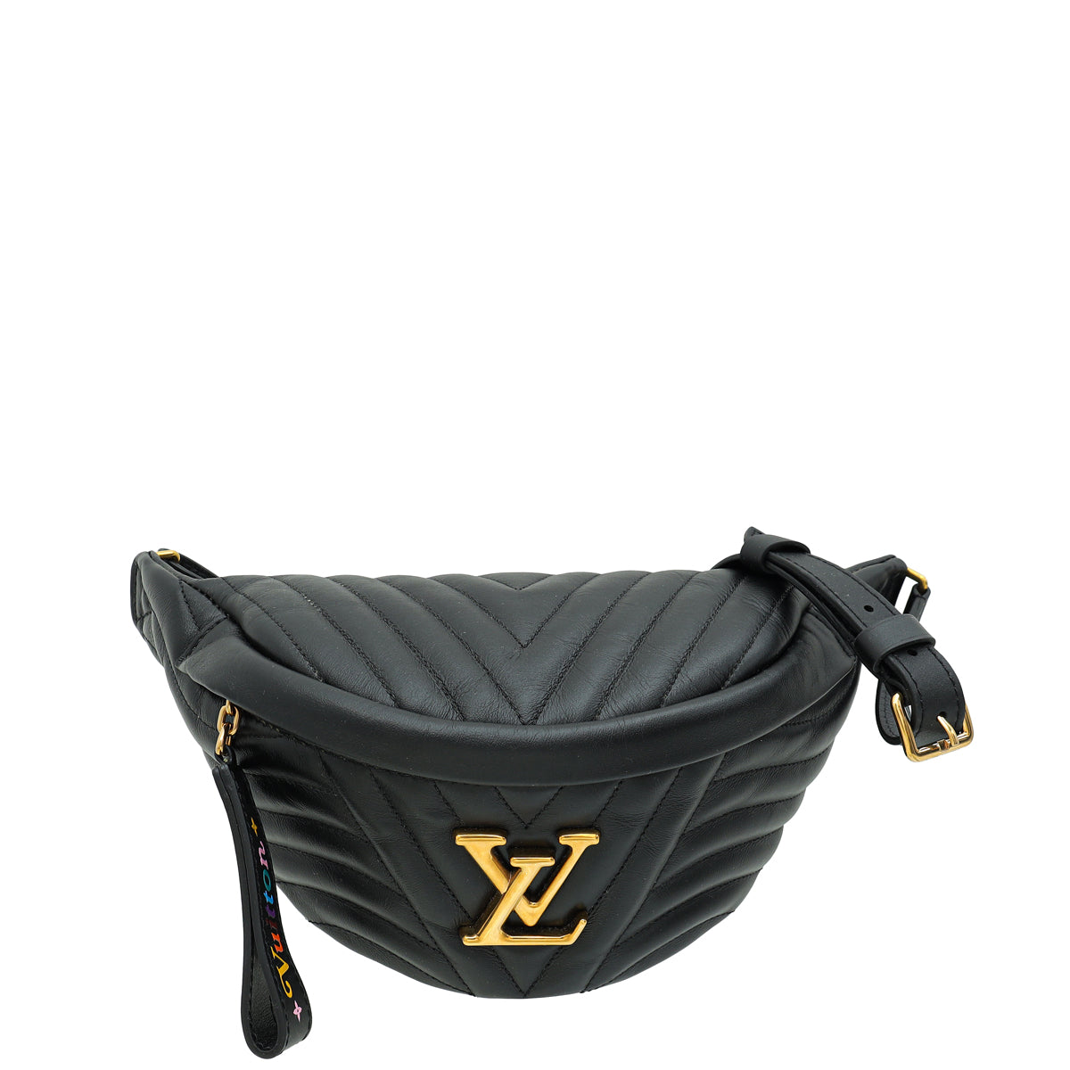 Louis Vuitton Black New Wave Bumbag