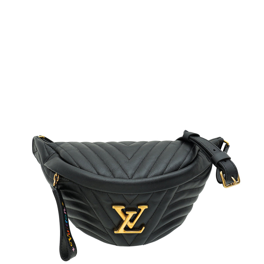 Louis Vuitton Black New Wave Bumbag