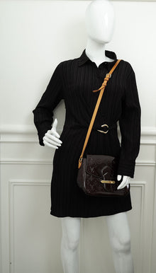 Louis Vuitton Amarante Monogram Vernis Bellflower PM Bag