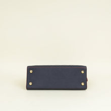 Louis Vuitton Blue Marine Monogram Empreinte Pont Neuf MM Bag