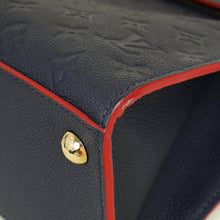 Louis Vuitton Blue Marine Monogram Empreinte Pont Neuf MM Bag