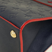 Louis Vuitton Blue Marine Monogram Empreinte Pont Neuf MM Bag