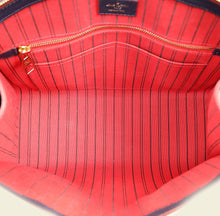 Louis Vuitton Blue Marine Monogram Empreinte Pont Neuf MM Bag