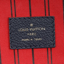 Louis Vuitton Blue Marine Monogram Empreinte Pont Neuf MM Bag