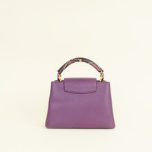 Louis Vuitton Violet Capucines BB And Python Bag
