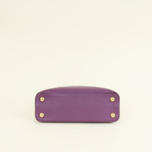 Louis Vuitton Violet Capucines BB And Python Bag