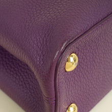 Louis Vuitton Violet Capucines BB And Python Bag