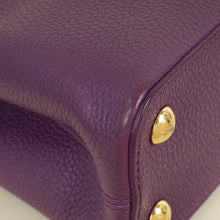 Louis Vuitton Violet Capucines BB And Python Bag