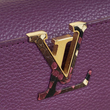 Louis Vuitton Violet Capucines BB And Python Bag