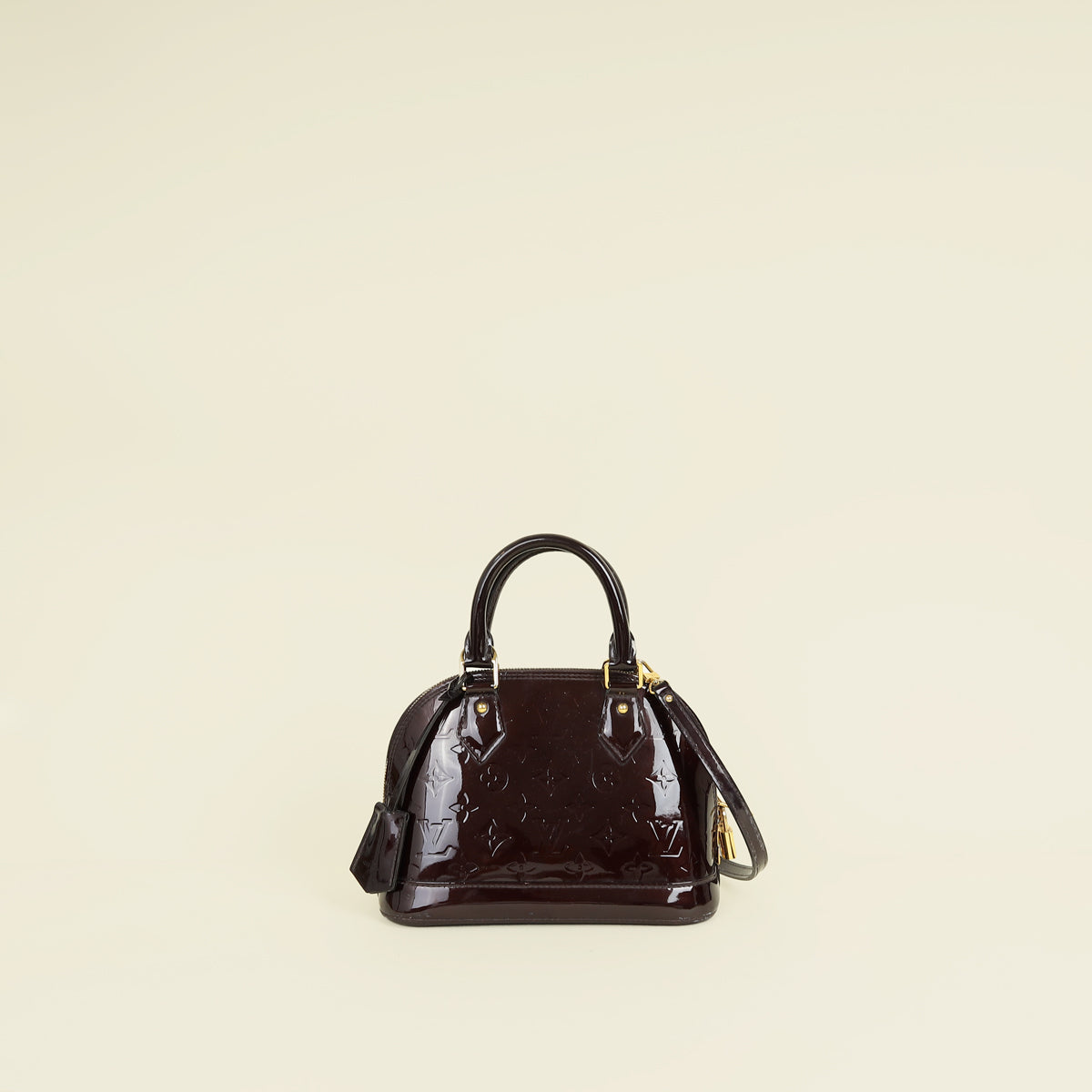 Louis Vuitton Amarante Monogram Vernis Alma BB Bag