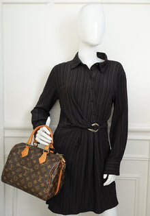 Louis Vuitton Brown Speedy Bandoulière 25 Bag