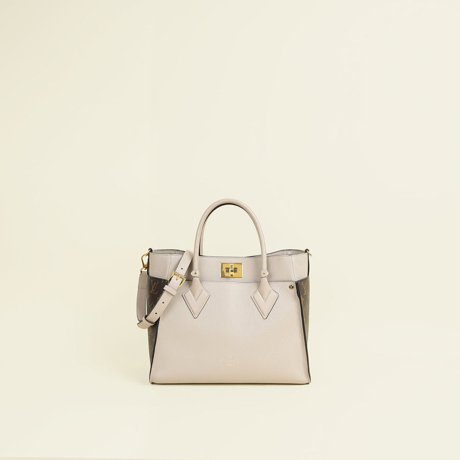 Louis Vuitton Galet Grey Monogram On My Side Bag