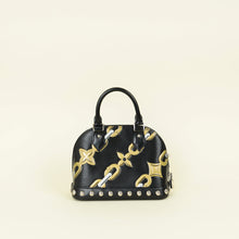 Louis Vuitton Black Chain Flower Alma BB Bag