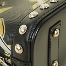 Louis Vuitton Black Chain Flower Alma BB Bag