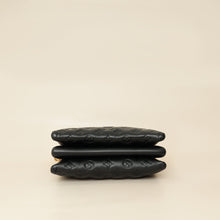 Louis Vuitton Black Monogram Embossed Coussin PM Bag