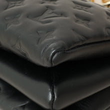 Louis Vuitton Black Monogram Embossed Coussin PM Bag