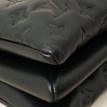 Louis Vuitton Black Monogram Embossed Coussin PM Bag