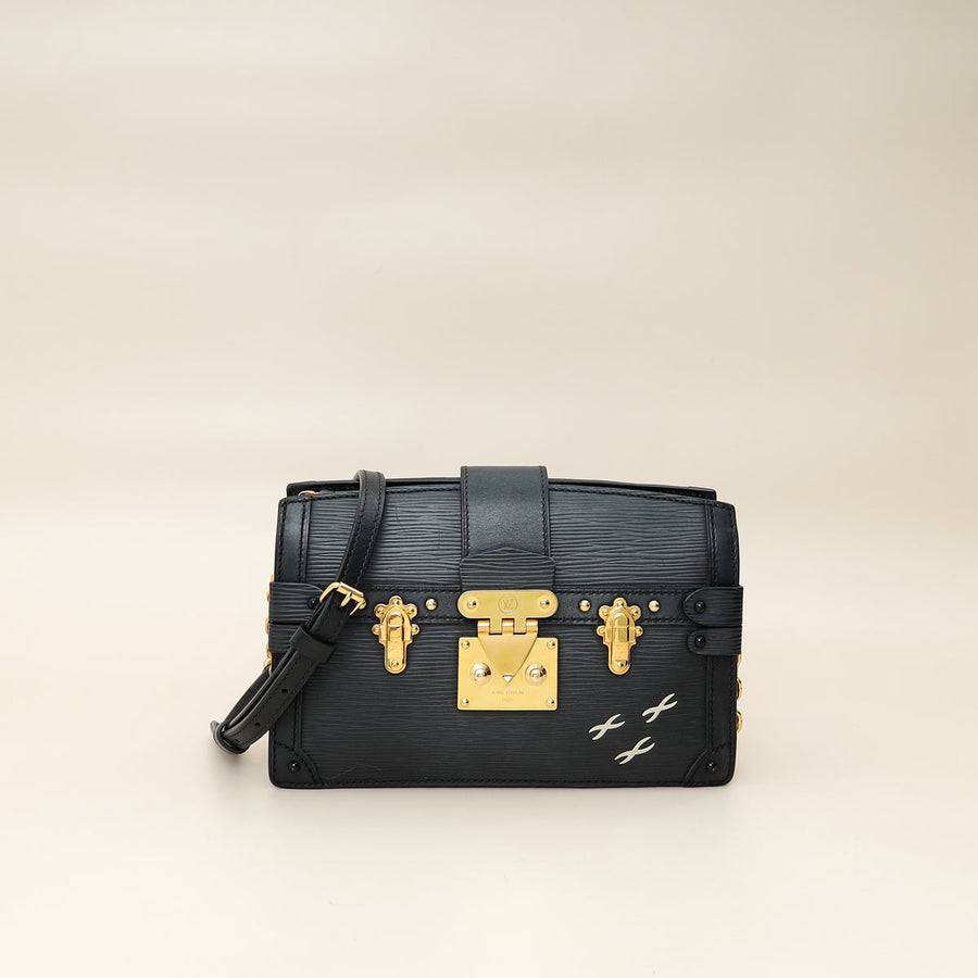 Louis Vuitton Black Trunk Bag