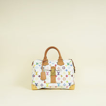 Louis Vuitton White Multicolor Monogram Speedy 30 Bag