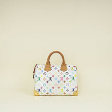 Louis Vuitton White Multicolor Monogram Speedy 30 Bag