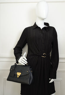 Louis Vuitton Black Monogram Empreinte Georges BB Bag