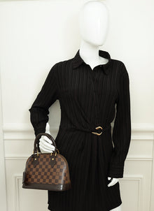 Louis Vuitton Damier Ebene Alma BB Bag